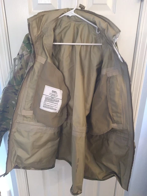 🇺🇸OCP Multicam Extreme Rain Cold Jacket Parka Goretex Med Reg, AlmostNew! 6