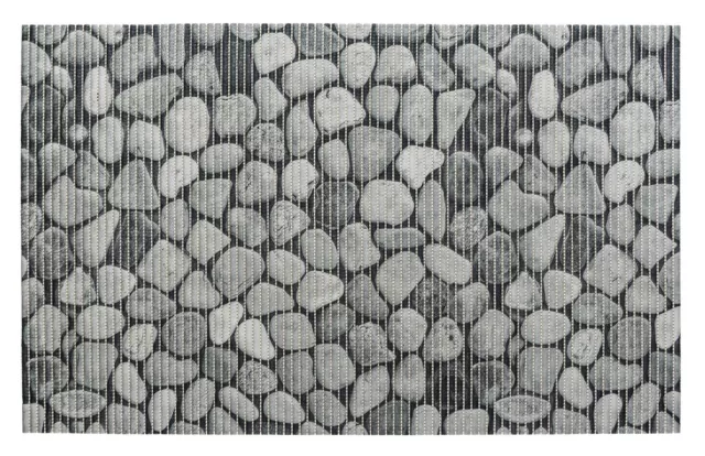 Anti-resbalón Estera Sassi , 50 X 80CM, Aspecto Piedra, WENKO