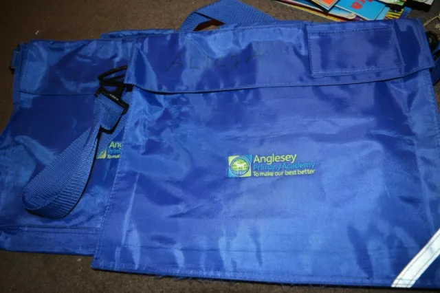 BURTON ANGLESEY PRIMARY ACADEMY BOOKBAGS x5 _____________________