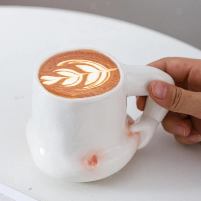 Paris - XIXe Siècle - Tasse Et Sa Soucoupe à Décor De Fle