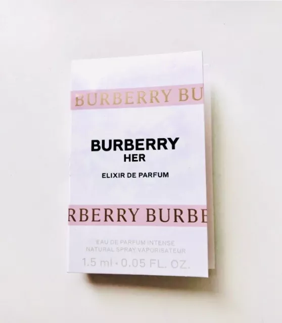 Burberry Her Elixir Perfume Sample Women 1.5 ml Spray Eau De Parfum Intense New