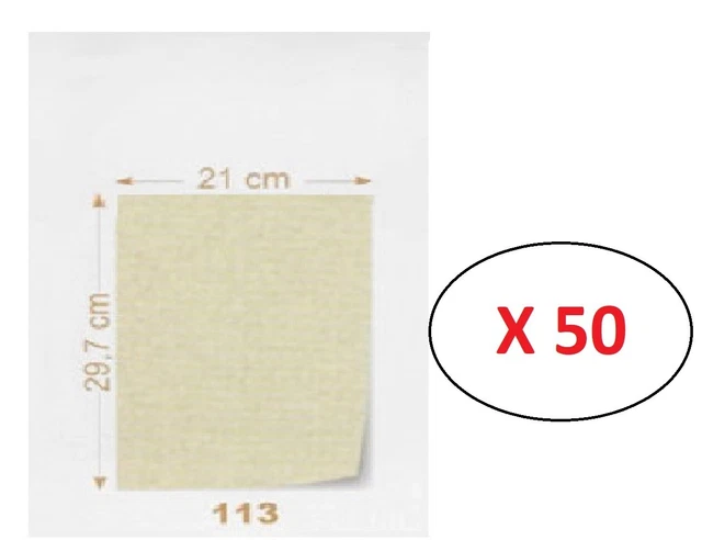 Carta Filtro Per Olio Friggitoria Henny Penny, Confezione Da 50/100 Fogli Originali