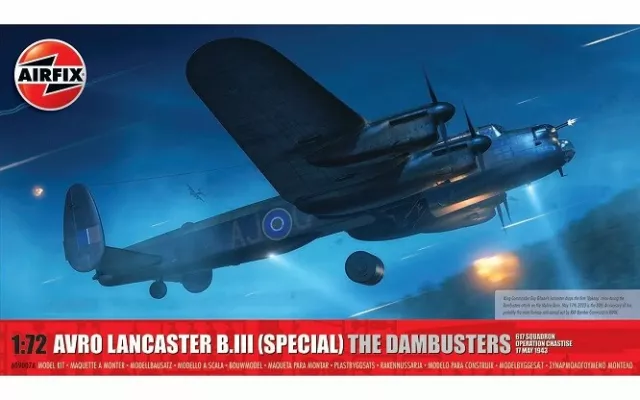 Airfix A09007A - 1/72 Avro Lancaster B.III (Spécial) 'The Dambusters' - Nouveau