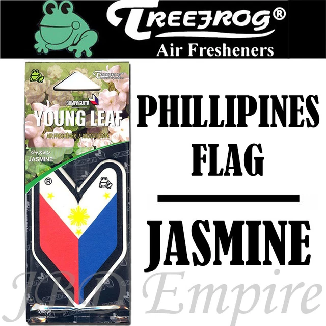 TREEFROG WAKABA YOUNG Leaf Philippine Jasmine Air Freshener JDM Car