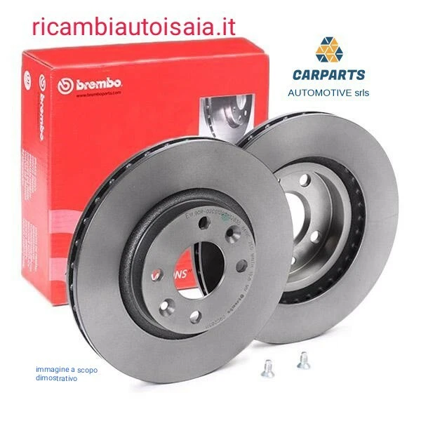 Kit Dischi E Pastiglie Freni Anteriori Brembo 08.7238.10 + P61074 Per Citroën C2, C3 - Foto 3