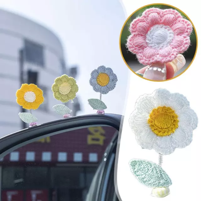 Colorful and Cute Shaking Flower Home/car Decoration New Ornaments Car X1C5