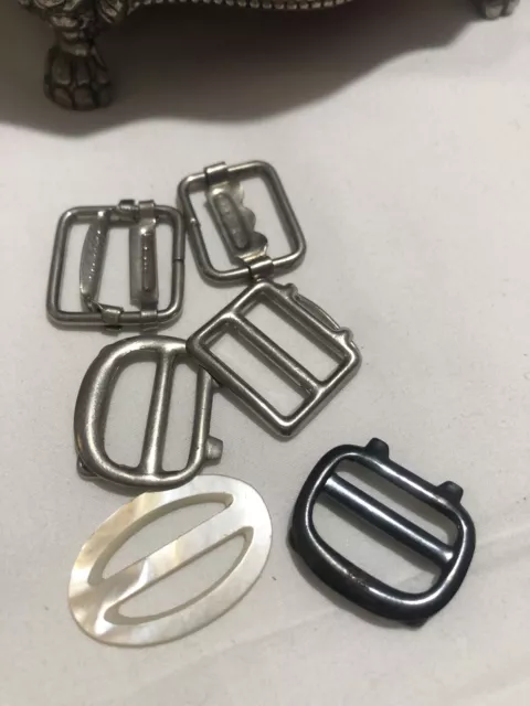 vintage bulk lot belt buckles