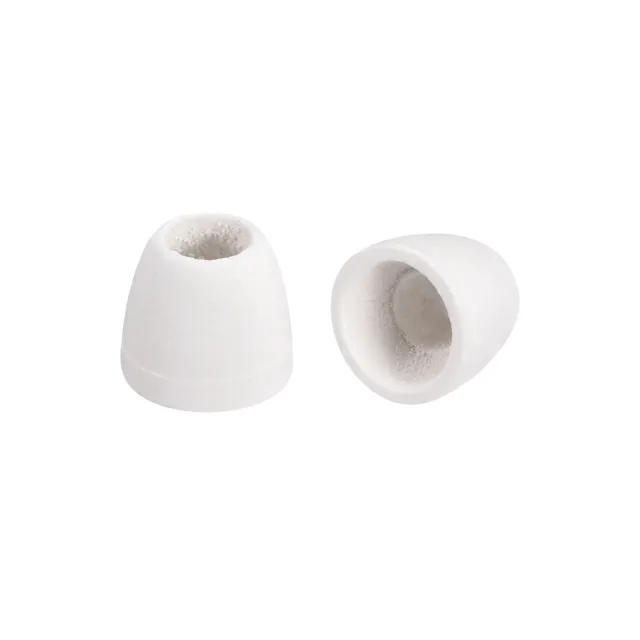 120pz 6.5mm Dia Isolante Ceramica Perlina Conico Isolamento Perlina