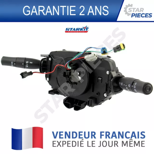 Contacteur Tournant Volant Piste Airbag + Commodo Renault Megane 2 2002-2009