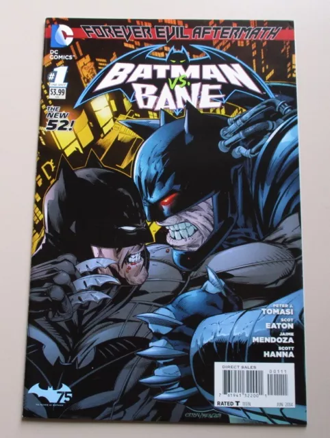 BATMAN VS BANE Forever Evil Aftermath #1 One-Shot 2014 DC Comics - Combine  Post $ - PicClick AU