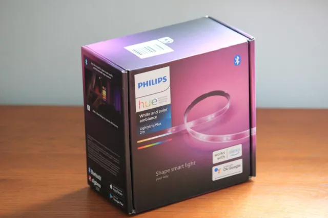 PHILIPS HUE LIGHTSTRIP PLUS v4 [2 m] WHITE AND COLOUR AMBIANCE | TRACKED 24