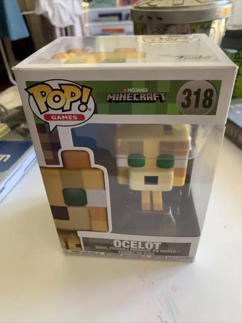 FUNKO POP! Games: Minecraft - OCELOT (318) Collectible Figure - NEW