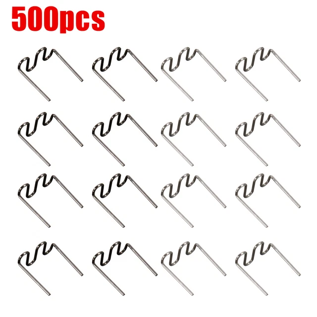 500pcs   Machine Welding Hot Stapler Pre Cut Waves Staple M3Y0