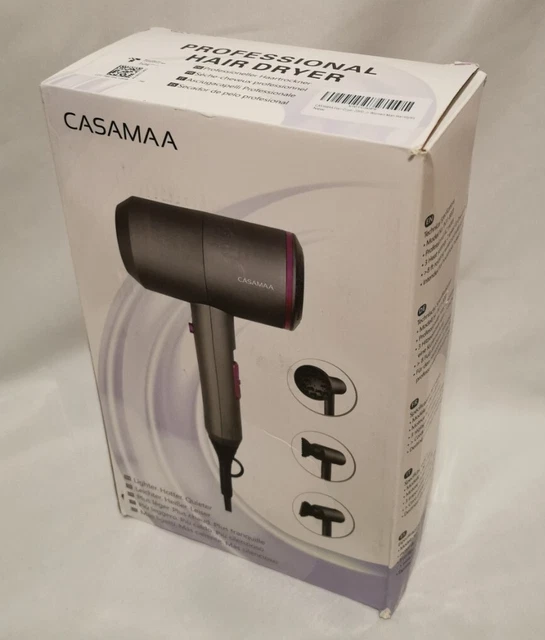 Asciugacapelli Da Viaggio 12V Pieghevole - Professionale Per Auto E Camper Con Protezione Surriscaldamento