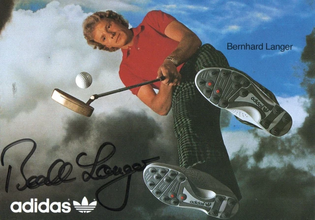 Autogrammkarte - Bernhard Langer (Golf)