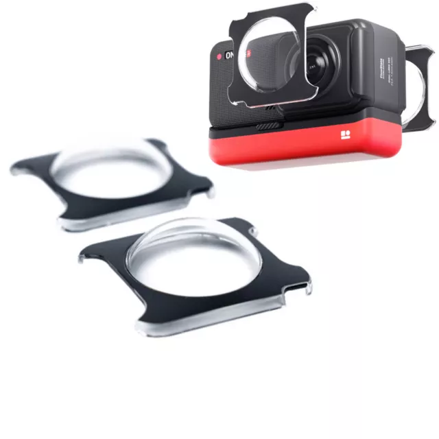 2X Objektivschutz-Set für Insta360 ONE RS /ONE R Action Kamera Panorama Lens Kit