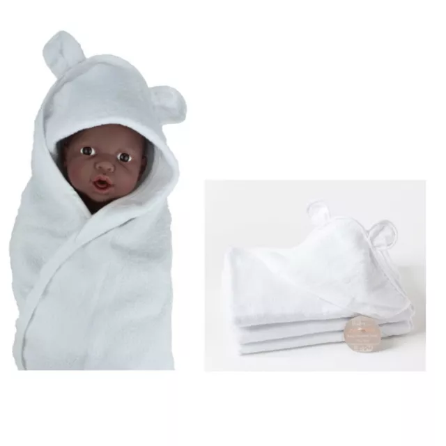 Zero Twist  Baby Hooded Towel With Ears