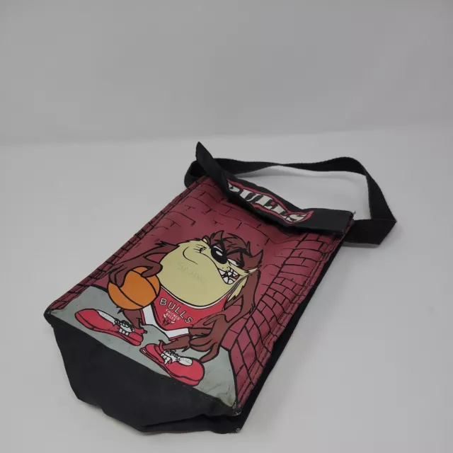 Vintage Looney Tunes Tazmanian Devil Chicago Bulls Lunch Bag