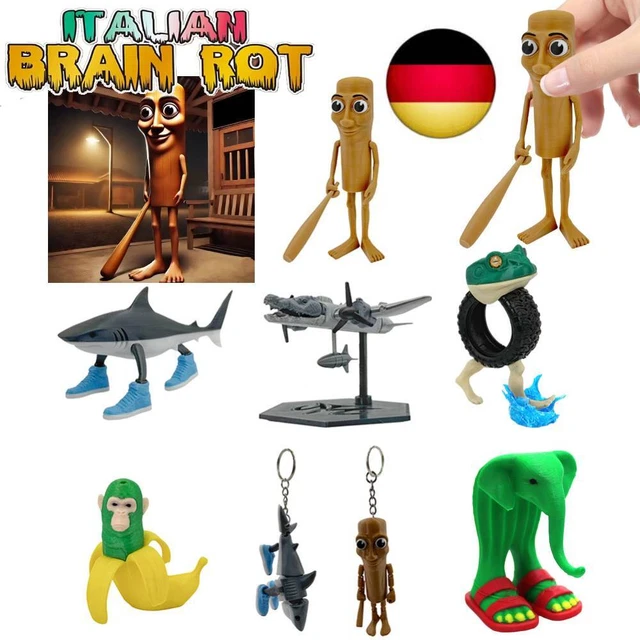 TUNG TUNG SAHUR Italian Brainrot Wooden Stick Creative Toys Desktop tung-tung-sahur-italian-brainrot-wooden-stick-creative-toys-desktop
