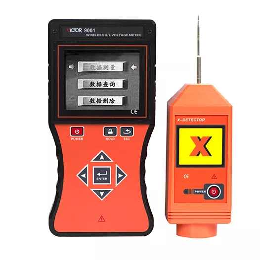 VICTOR 9001 Wireless High /low Voltage Voltmeter True color LCD display