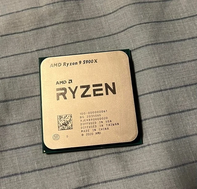 AMD RYZEN 9 5900X Desktop Processor (4.8GHz, 12 Cores, £229.50 ...