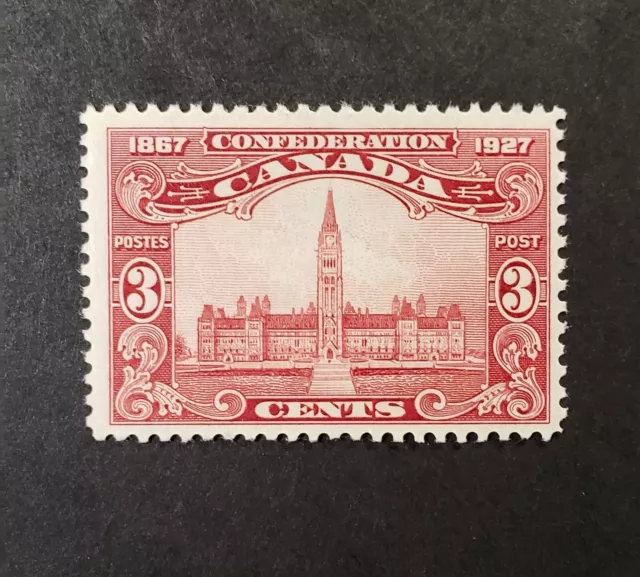 Stamps Canada Mint: #143 3c brown carmine Parliament Bldgs. VF Mint