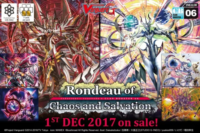 Cardfight!! Vanguard - G Clan Booster 6: Rondeau of Chaos & Salvation G-CB06