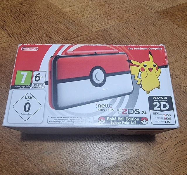 Nintendo New 2DS XL Pokeball Limited Edition Console Pokemon (bien lire annonce)