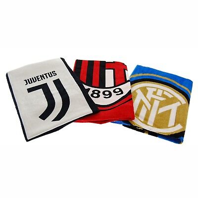 Telo Mare Asciugamano Piscina Juve Juventus Inter Milan ufficiale spugna cimata