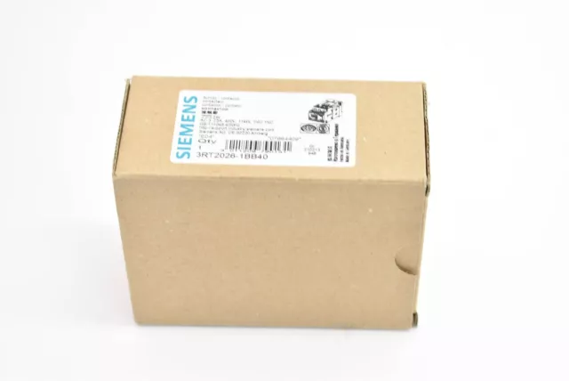 Siemens Sirius power contactor 3RT2026-1BB40 ( 3RT2 026-1BB40 )