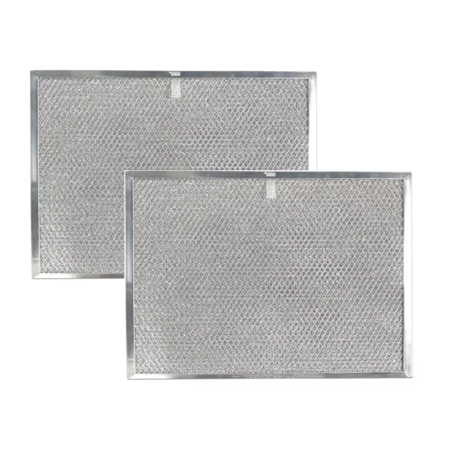 2 PACK Compatible With Broan BPS1FA30 Aluminum Grease Mesh Range Hood Filters