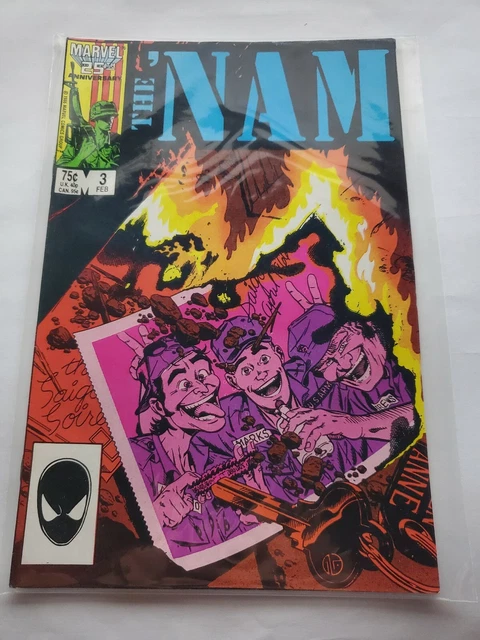 Marvel comics The Nam comics-war Nam Comics Marvel comics soldiers Nam comics nm 3