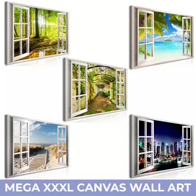 Mega XXXL Big Canvas Wall Art Print Image Picture Home Window c-C-0084-ak-e