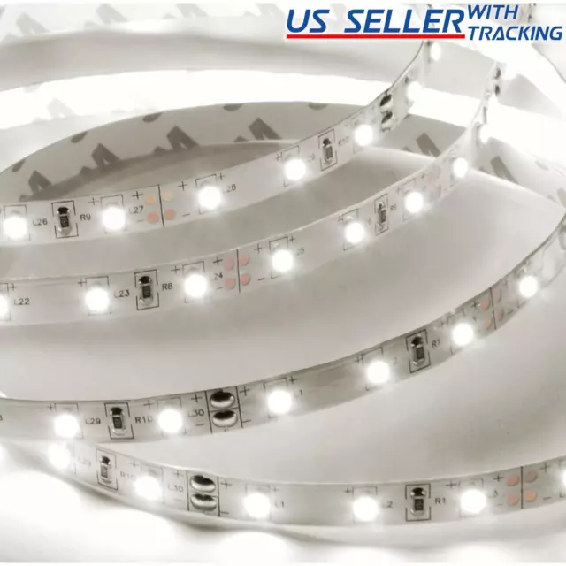 33FT Flexible LED Strip Light, Natural White 4000K, SMD 2835 24V 10 Meters
