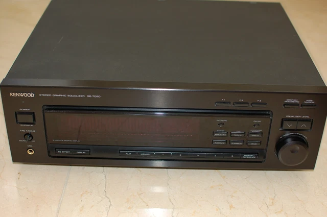 Égaliseur Kenwood GE-7030 - Photo, audio & vidéo Égaliseur Kenwood GE-7030 - Photo, audio & vidéo