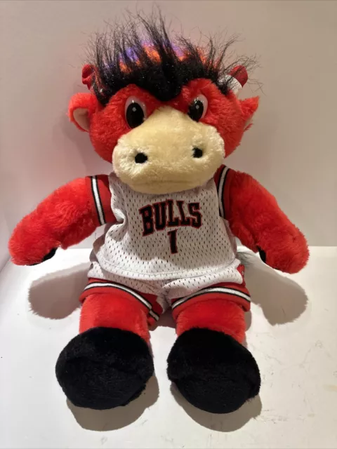 RARE PELUCHE ANIMAL en peluche mascotte Benny The Bull Chicago