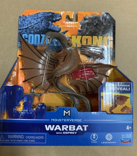 MONSTERVERSE WARBAT WITH Osprey 6” King Kong vs Godzilla NEW Battle