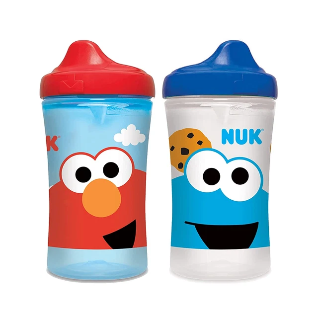 Sesame Street Hard Spout Cup, 10 Oz, 2 Pack