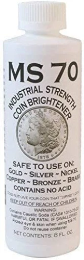 MS-70 Coin Cleaner -8 oz by MS-70
