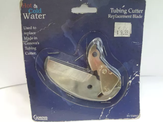 Genova Products Hot & Cold Water Tubing Cutter Replacement Blade P#534961