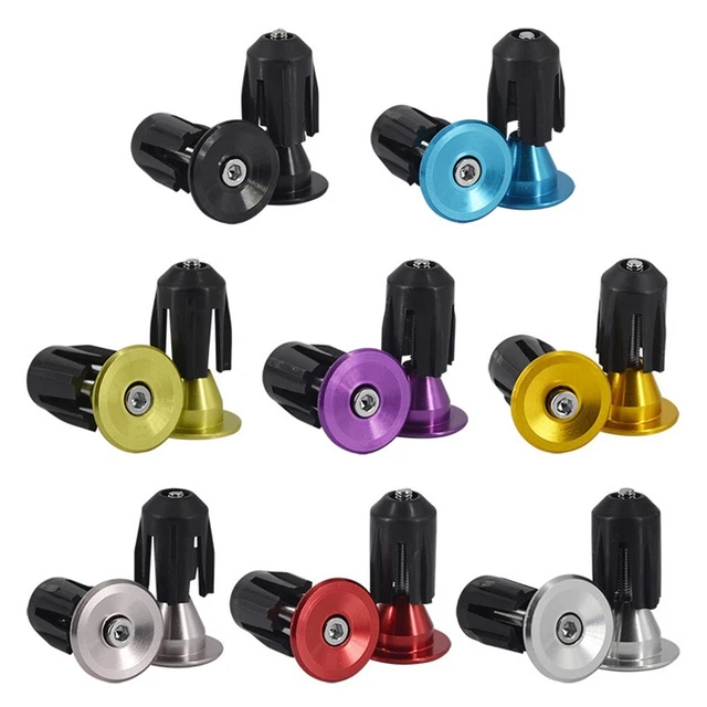 Bouchons d'extrémité de barre Ciclolinea vélo de route vintage chromés