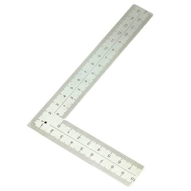 Convenient Ruller SQUARE RULER ETCHING Process Measurement 90 Degree Angle Square Ruler ...