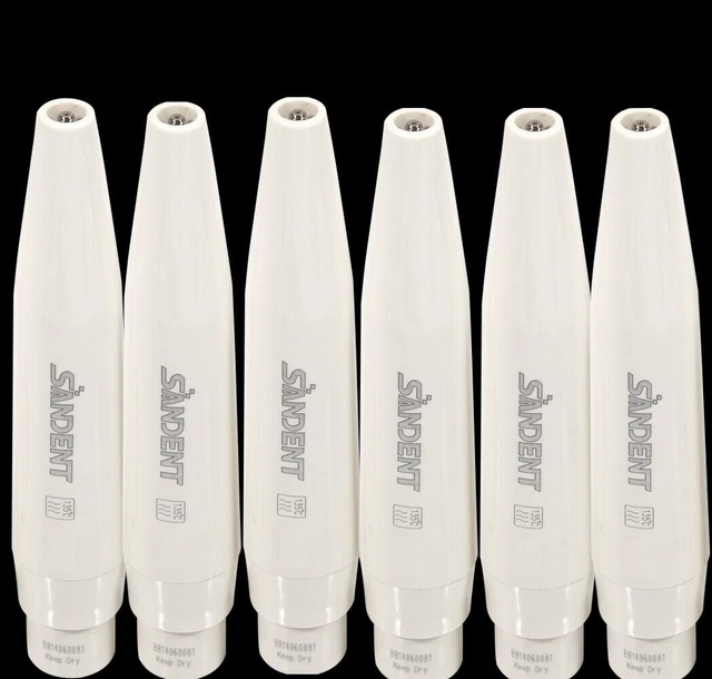 6X Dentaire Dental Ultrasonic Piezo Scaler Handpiece Compatible SATELEC DTE tips