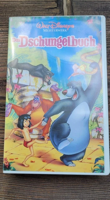 Das Dschungelbuch Vhs 1122 25 Wert DAS DSCHUNGELBUCH VHS Video Kassette Walt Disneys Meisterwerk 1122/25