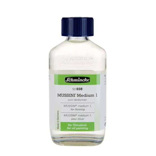 Schmincke MUSSINI Medium 1 Malmittel  für Ölfarben 200 ml