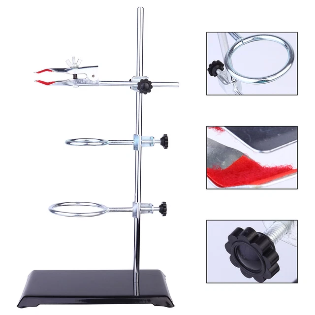 Kit chimico condensatore flacone supporto morsetto da laboratorio