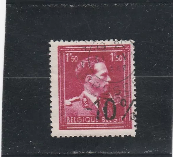 L6772 BELGIQUE TIMBRE N° Y&T 724N de 1946 " Léopold III  " Oblitéré