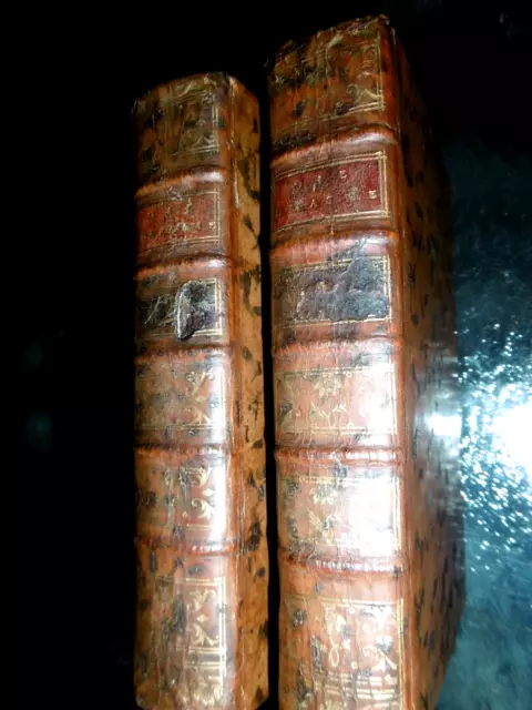Burigni-Biographie-Histoire-Philosophie-Vie D'erasme-1757-2 Vol Relies-Complet-