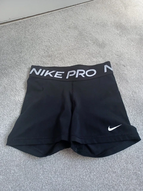 Pantaloncini donna neri Nike Pro Dri-Fit - taglia XS