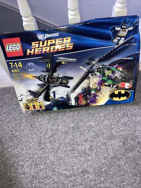 LEGO 6863 DC Universe Super Heroes Batwing Battle Over Gotham City ...